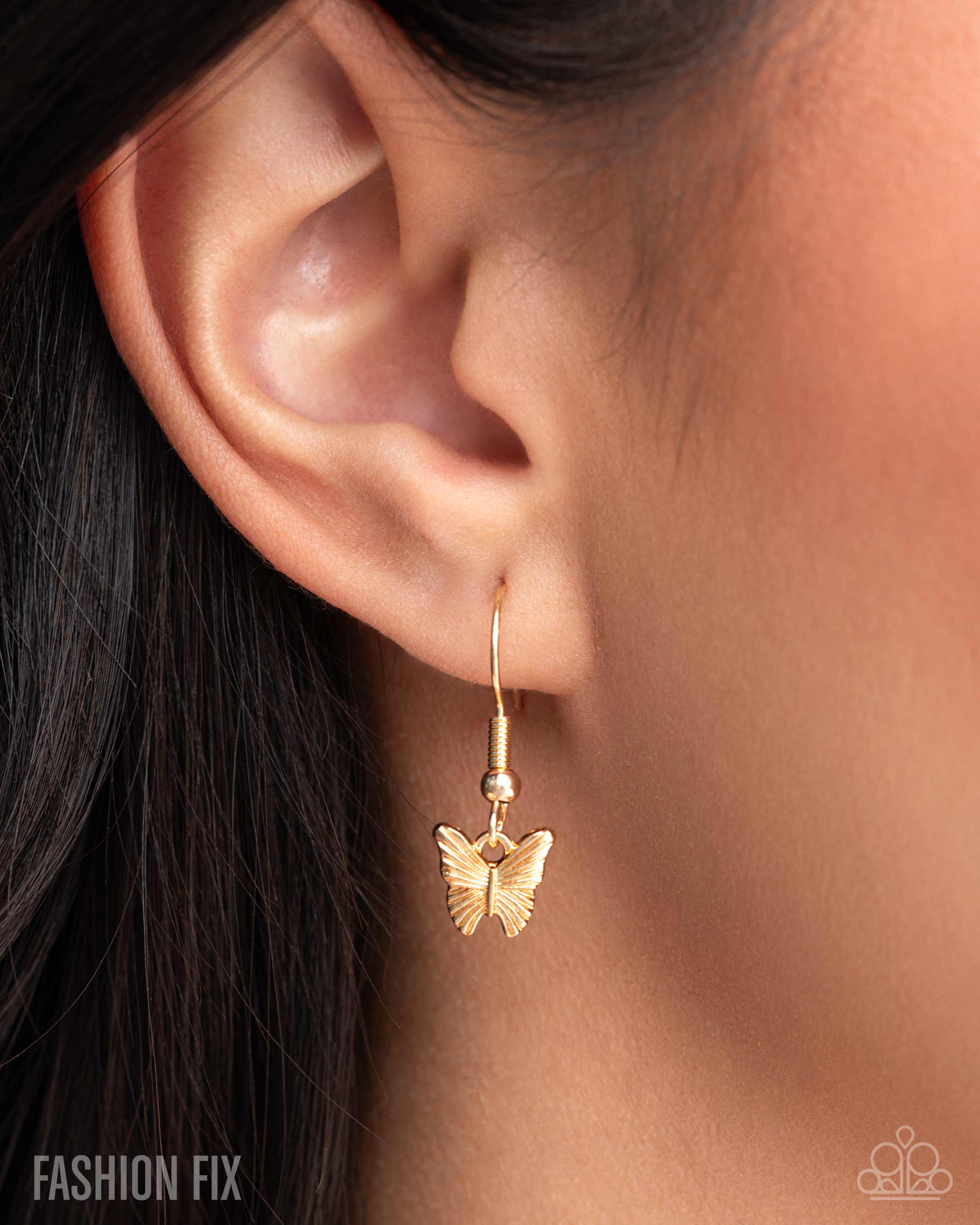 Fluttering Fringe - Gold